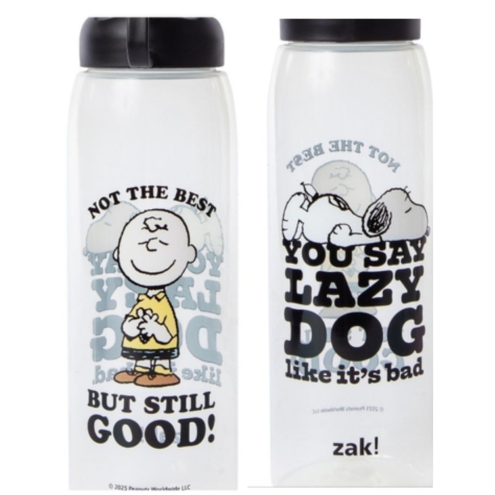 Zak! X Peanuts Charlie & Snoopy 30oz Hydration Bottle